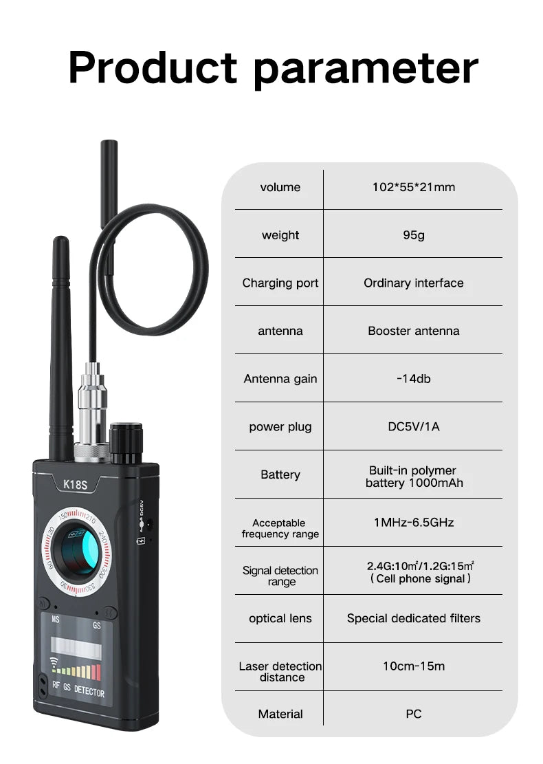 PROFESSIONAL SPY SCANNER
